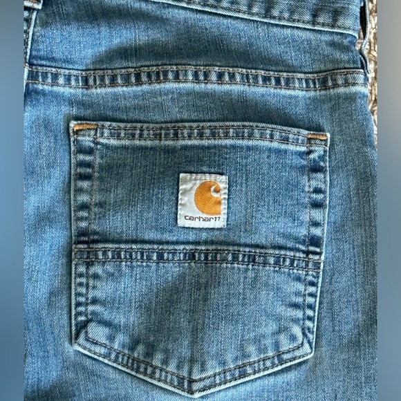 Carhartt rugged flex relaxed fit 5 pocket jeans - size 31 x 32 - Picture 4 of 7